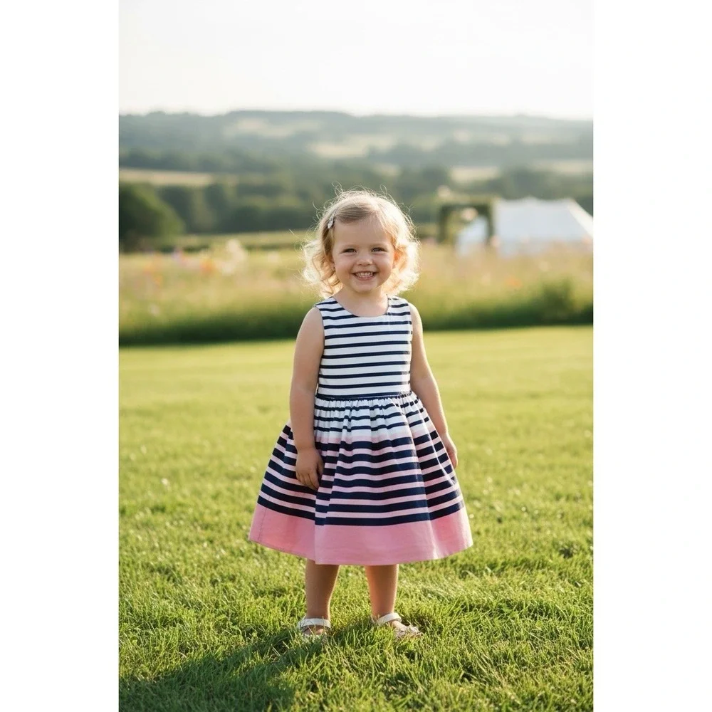 New Carter's‎ Dress Size 4 4T Just One You Special Occasion White Black Pink NWT